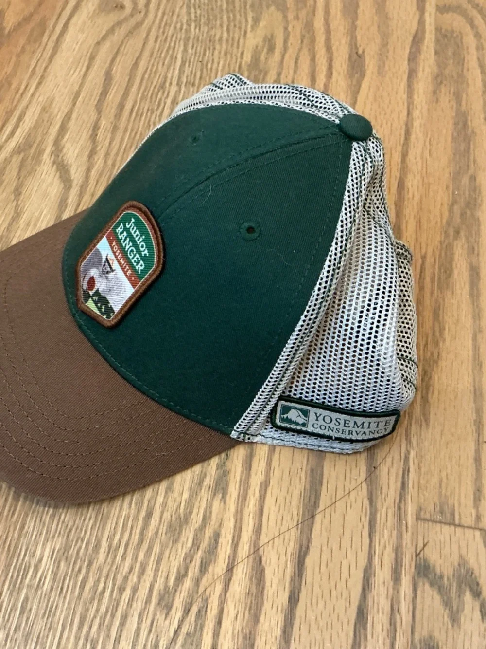 Yosemite Junior Ranger Baseball cap Green/Brown/mesh Yosemite Conservancy